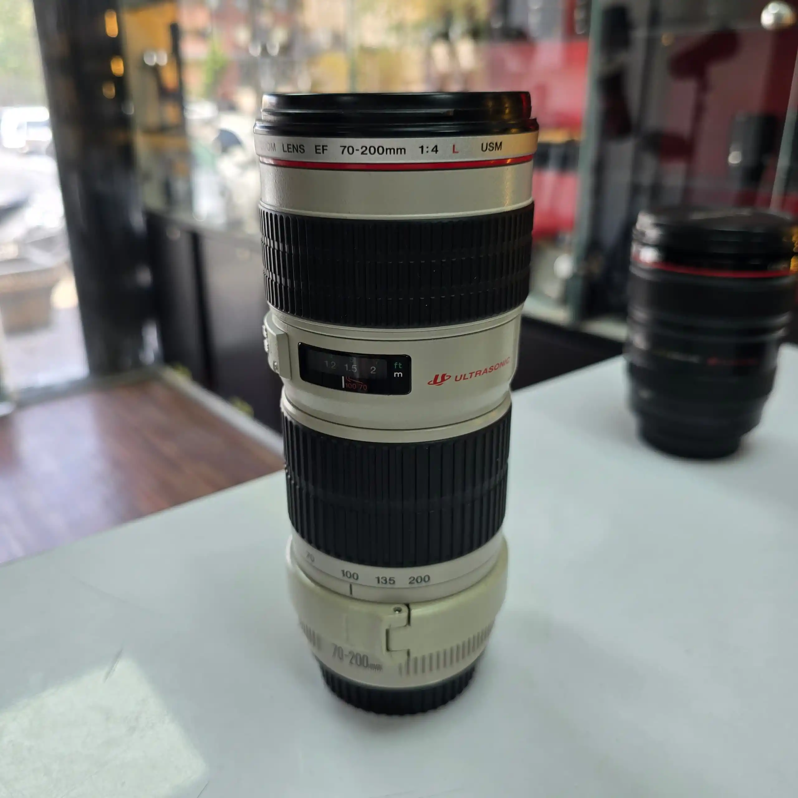 لنز حرفه ای کانن دست دوم | Canon 70-200mm F4 دست دو